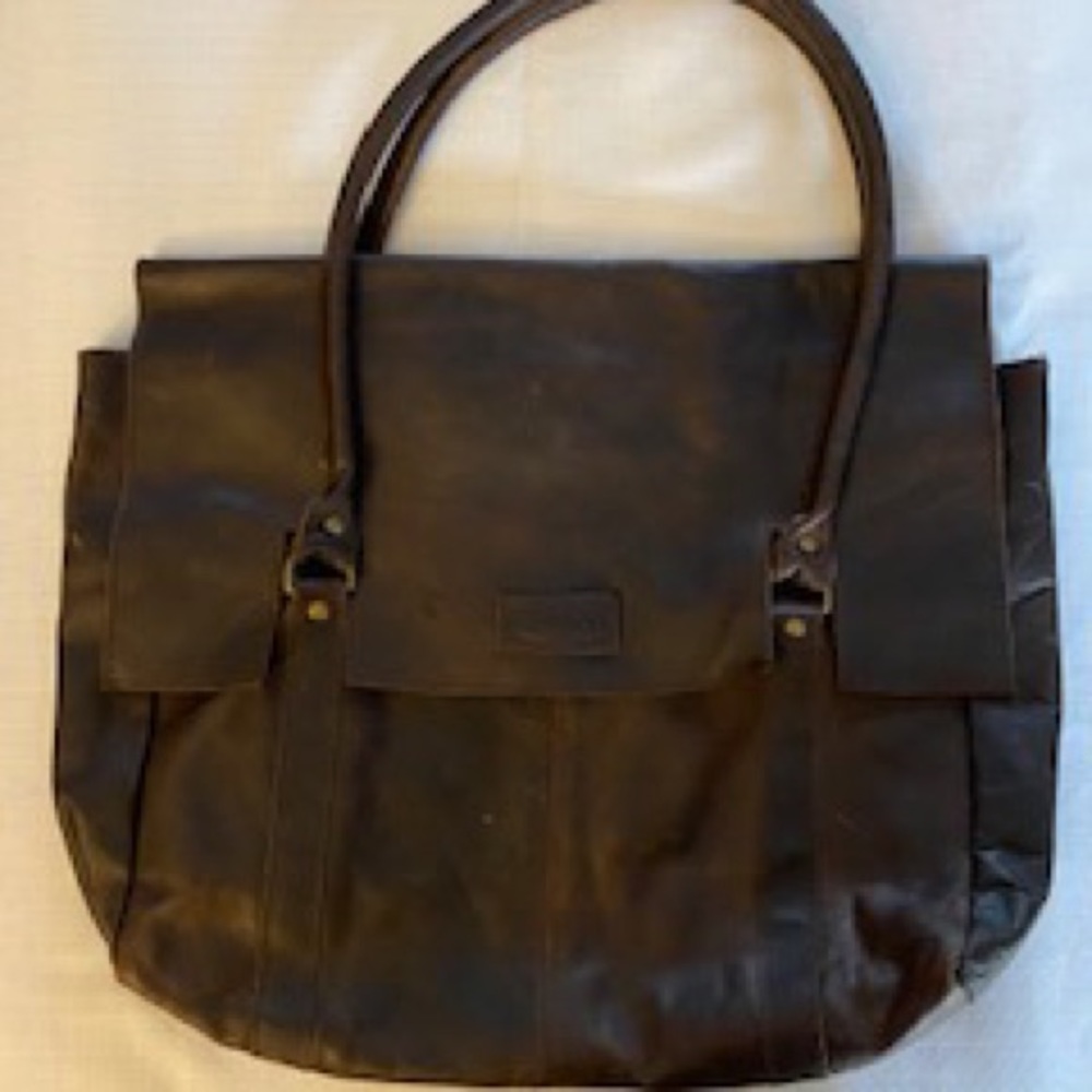 Sharo leather tote bag